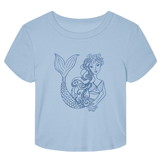 vintage mermaid top